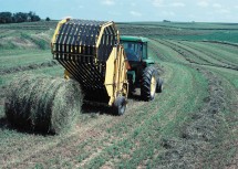 2. Making Large Bales of Hay, State of Iowa, USA. Photo Credit: Keith McCall (1999, http://photogallery.nrcs.usda.gov, NRCSIA99200), USDA Natural Resources Conservation Service (NRCS, http://www.nrcs.usda.gov), United States Department of Agriculture (USDA, http://www.usda.gov), Government of the United States of America (USA).