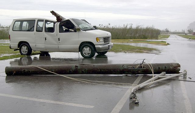 1. Originating in the Pacific Ocean, Super Typhoon Pongsona, December 8, 2002. Santa Rita, Territory of Guam, USA. Photo Credit: Photographer's Mate 2nd Class Nathanael T. Miller, Navy NewsStand - Eye on the Fleet Photo Gallery (http://www.news.navy.mil/view_photos.asp, 021209-N-7293M-015, Typhoon Pongsona, Photo date: December 9, 2002), United States Navy (USN, http://www.navy.mil), United States Department of Defense (DoD, http://www.DefenseLink.mil or http://www.dod.gov), Government of the United States of America (USA).