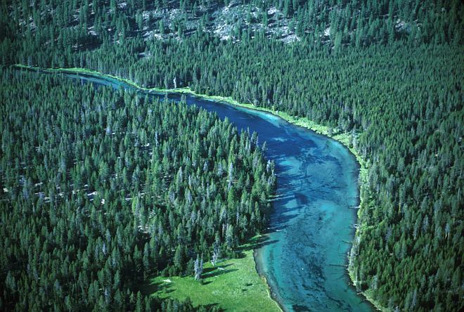 Spring Creek, State of Oregon, USA. Photo Credit: Tupper Ansel Blake, NCTC Image Library, United States Fish and Wildlife Service Digital Library System (http://images.fws.gov, WV11340-klamath), United States Fish and Wildlife Service (FWS, http://www.fws.gov), United States Department of the Interior (http://www.doi.gov), Government of the United States of America (USA).