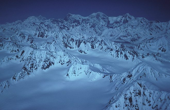 A Magnificent and Impressive View of Snow-Covered Mountain Peaks. Photo Credit: Lana Shea, United States Fish and Wildlife Service Digital Library System (http://images.fws.gov, AK/RO/02553), United States Fish and Wildlife Service (FWS, http://www.fws.gov), United States Department of the Interior (http://www.doi.gov), Government of the United States of America (USA).