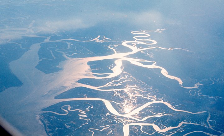 Scenic View of the Tidewater Streams of Charleston, South Carolina, USA, March 1970. Photo Credit: Ted Butts, National Oceanic and Atmospheric Administration Photo Library (http://www.photolib.noaa.gov, corp2260), NOAA Corps Collection, National Oceanic and Atmospheric Administration (NOAA, http://www.noaa.gov), United States Department of Commerce (http://www.commerce.gov), Government of the United States of America (USA).