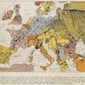 Cartoon Map of Europe in 1914