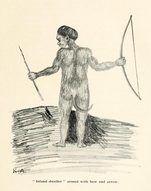 illustration of eskimo folktale
