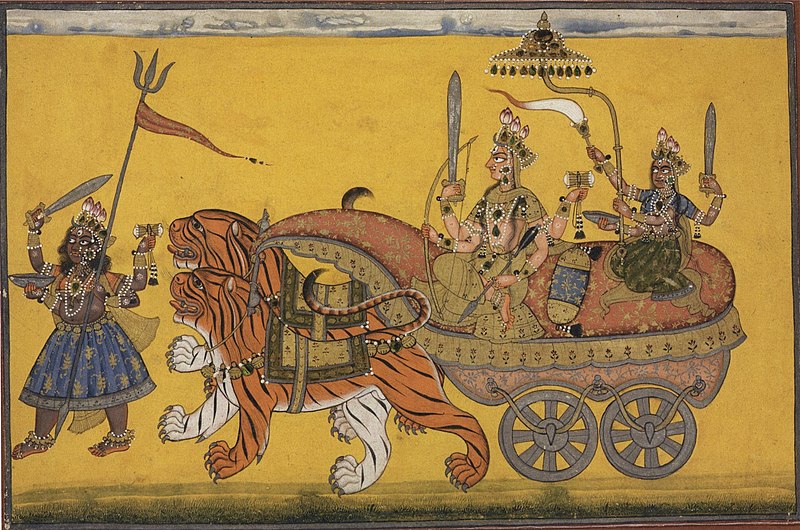 File:The Devi Rides in State.jpg