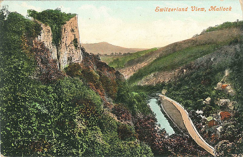File:Postcard of Switzerland View, Matlock.jpg