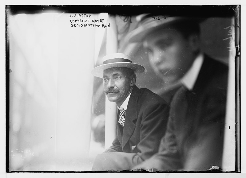 File:J.J. Astor, leaning from train window LCCN2014683815.jpg