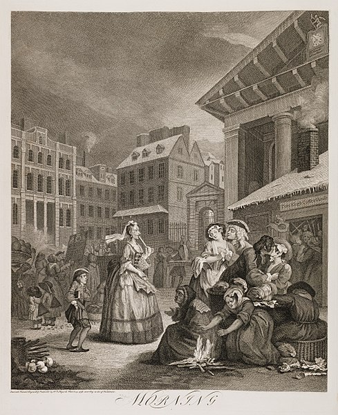 File:Four Times of the Day - Morning - Hogarth.jpg