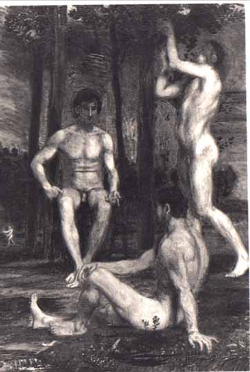 File:Marée, Hans von (1837-1887) - Giovani sotto gli aranci (1870) Monaco, Neue Pinakotekn.jpg