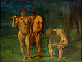 Drei Männer in der Landschaft (1874)