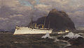 Carl Saltzmann:SMY Hohenzollern in northern waters, 1904