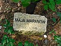 Maja Maranow auf dem Südwestkirchhof Stahnsdorf