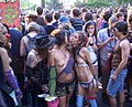 Carnival of cultures, activists from Fuck for Forest