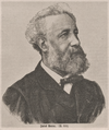 Jules Verne, Holzstich, 1893