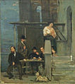 Pergola (1873) - Gesamtstudie zum Fresko der Ostwand
