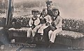 Wilhelm II mit drei Enkeln in Kiel