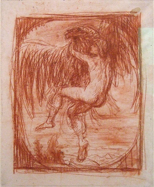 File:Studie zum Gemälde 'Entführung des Ganymed' (1887).jpg