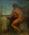Sitzender Mann (1870)