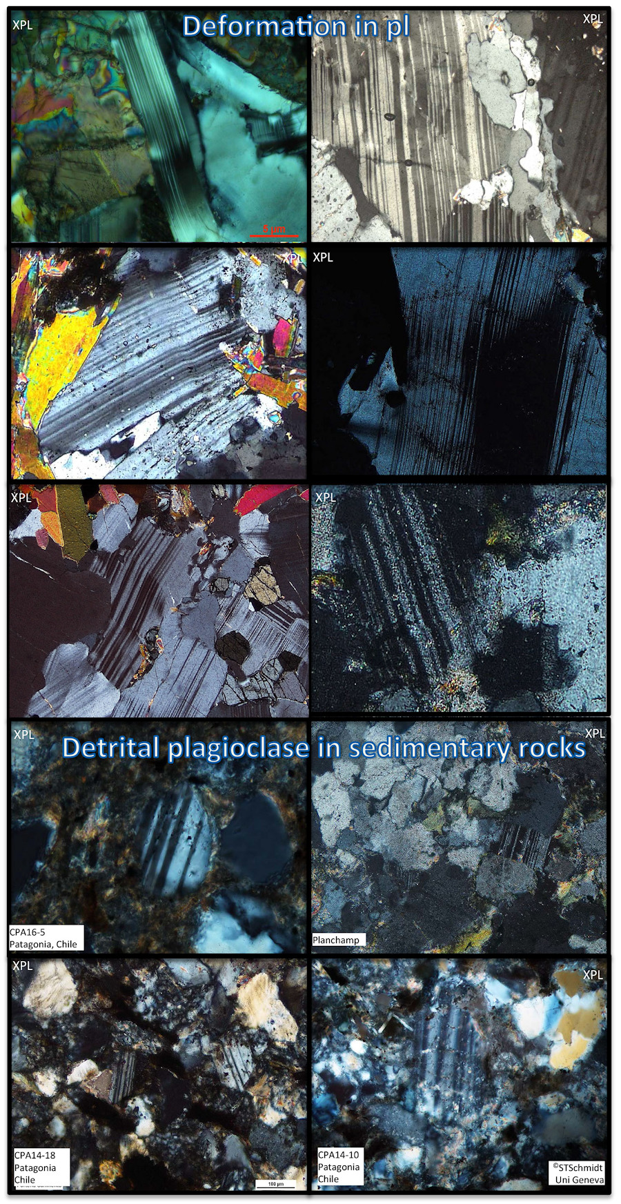 plagioclase deformation
