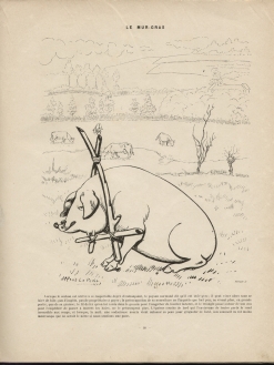 Alfred Le Petit : Le cochon (1898)