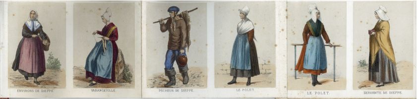 Costumes de la Normandie - 1860.