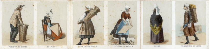 Costumes de la Normandie - 1860.