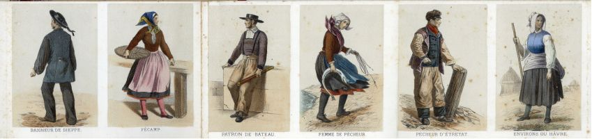 Costumes de la Normandie - 1860.