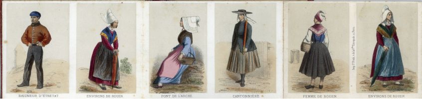 Costumes de la Normandie - 1860.