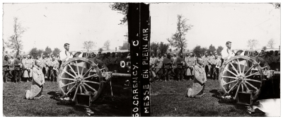 Guerre 14-18, France : 50 vues stroscopiques sur plaques de verre