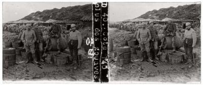 Guerre 14-18, France : 50 vues stroscopiques sur plaques de verre