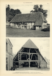 Saint-Hippolyte-du-Bout-des-Prs. Pressoir du manoir du Pont-Mauvoisin...