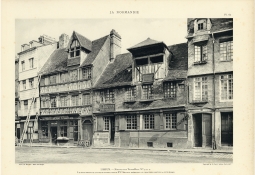 Lisieux : manoirs, halles, porches, maisons de ville