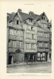 Lisieux. Maisons, place Victor-Hugo, nos 48, 50, 52.