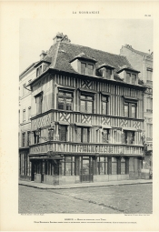 Lisieux. Maison du pharmacien, place Thiers.