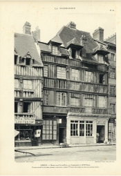 Lisieux. Maison, place Victor-Hugo, 40-42.