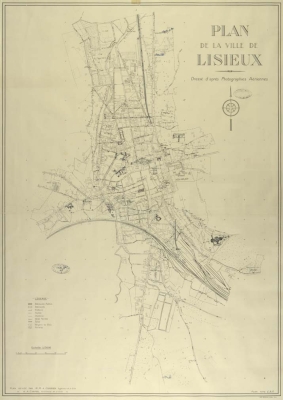 Plan de Lisieux - ca1920