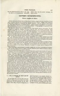 Bulletin de censure - Balzac - octobre 1845