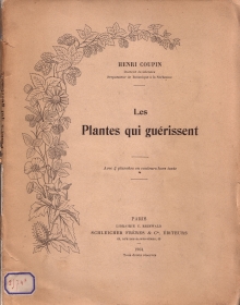 Les plantes qui gurissent (Couv.)