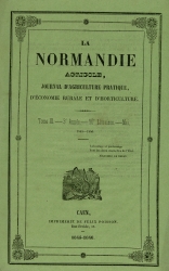 La Normandie agricole - 1845-1846