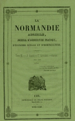 La Normandie agricole - 1845-1846