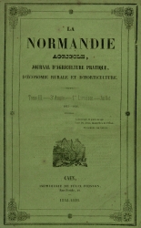 La Normandie agricole - 1845-1846