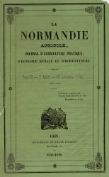 La Normandie agricole - 1845-1846