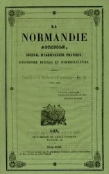 La Normandie agricole - 1845-1846