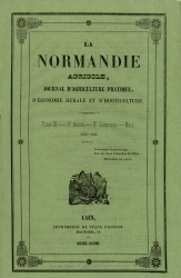 La Normandie agricole - 1845-1846