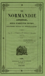 La Normandie agricole - 1845-1846