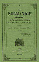 La Normandie agricole 1845-1846