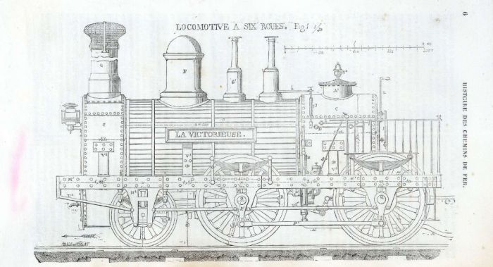 Histoire des chemins de fer - 1843 - Darnis