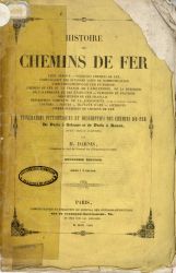 Histoire des chemins de fer par Darnis (1843)