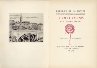 Page de titre : Toulouse de Tristan Derme (1927)