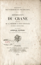 A. Foville - Dformation du crne... - 1834 (page de titre)