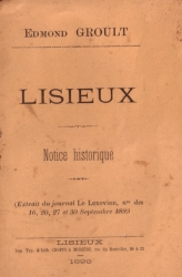 Lisieux - Notice historique (couv.)